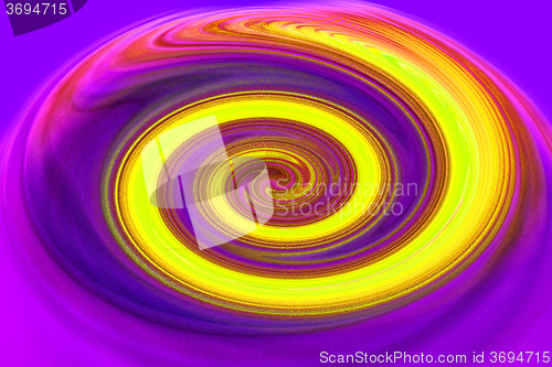 Image of colorful spiral