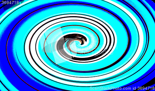 Image of colorful spiral