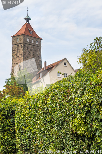 Image of castle of Waldenburg, Germany