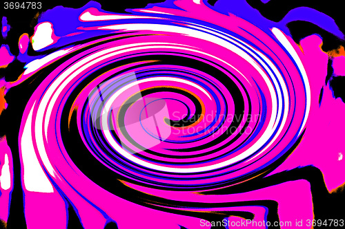 Image of colorful spiral