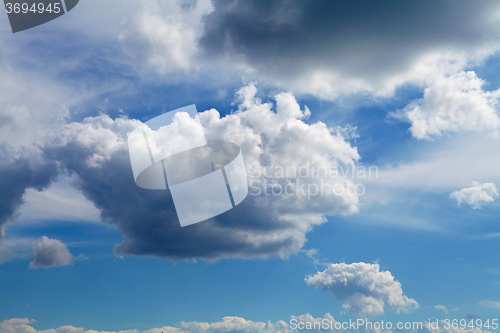 Image of Sky with clouds