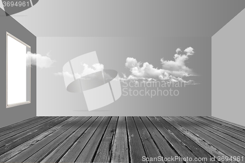 Image of Cloud in a room