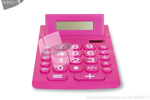 Image of Red calculator 