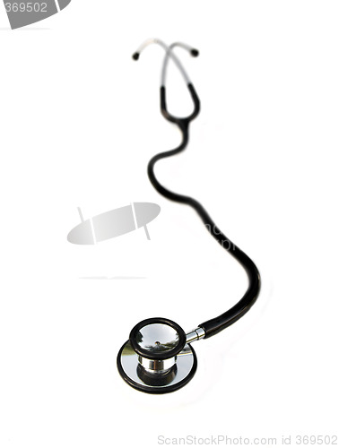 Image of stethoscope on white