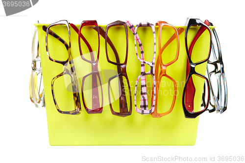 Image of Beautiful glasses. The set