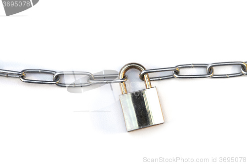 Image of Lock and chain