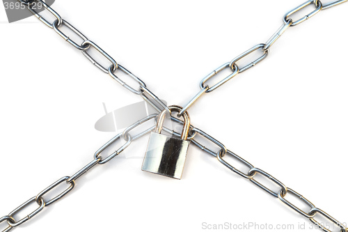 Image of Lock and chain