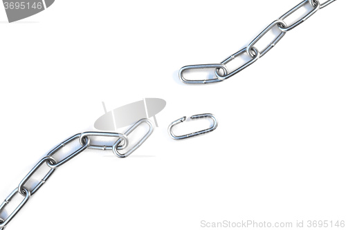 Image of Torn chain