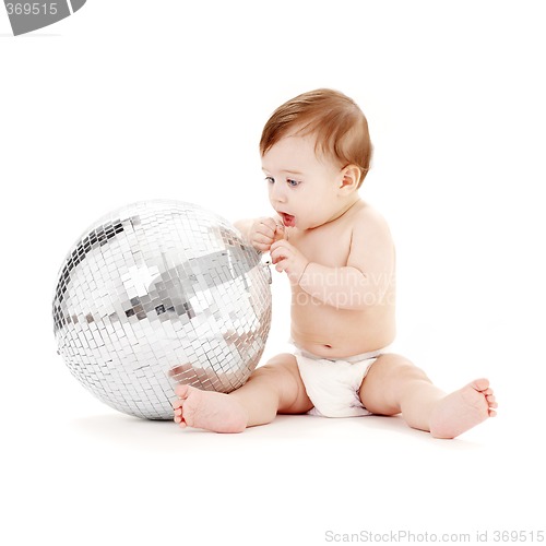 Image of glitterball baby