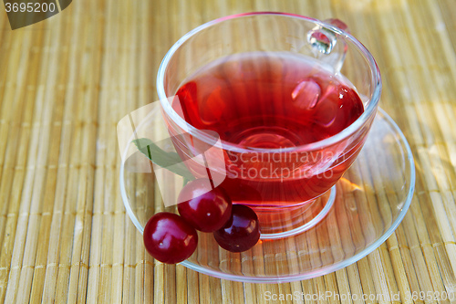 Image of Cup of red tea
