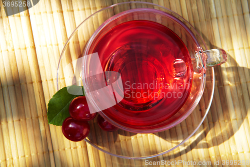 Image of Cup of red tea