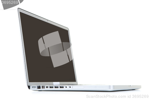 Image of White notebook computer