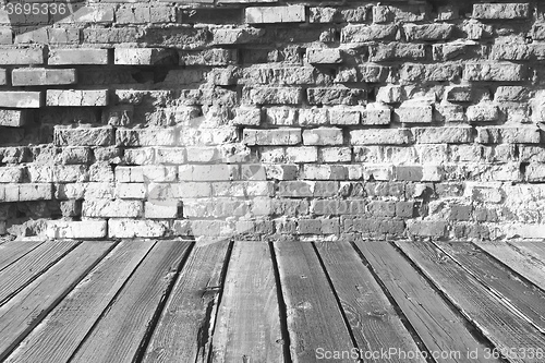 Image of Ancient brick wall