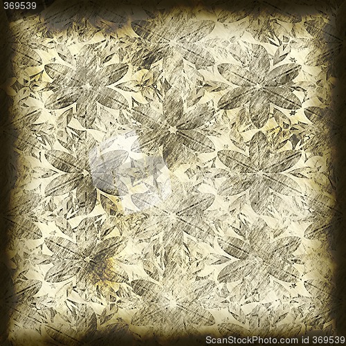 Image of floral drawing