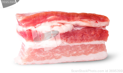 Image of Closeup single piece of bacon