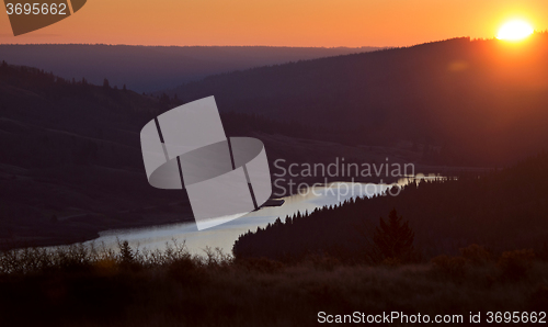 Image of Cypress Hills Sunset Reesor Lake