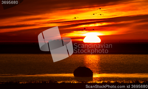 Image of Sunset Rural Saskatchewan