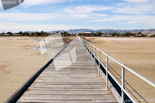 Image of long jetty at port germein