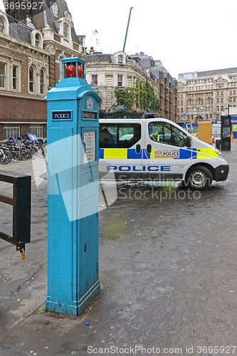 Image of Police Telephone Post