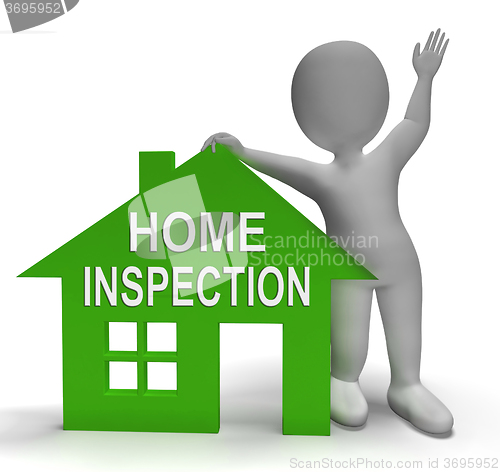 Image of Home Inspection House Shows Examine Property Close-Up