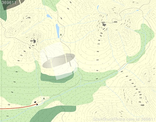 Image of Contour map