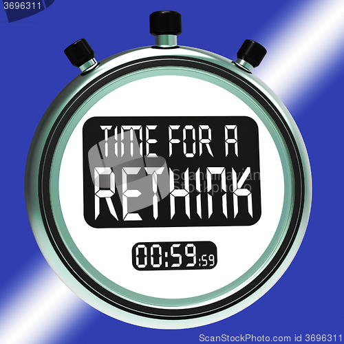 Image of Time For A Rethink Means Change Strategy