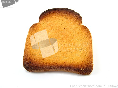 Image of slice of melba toast