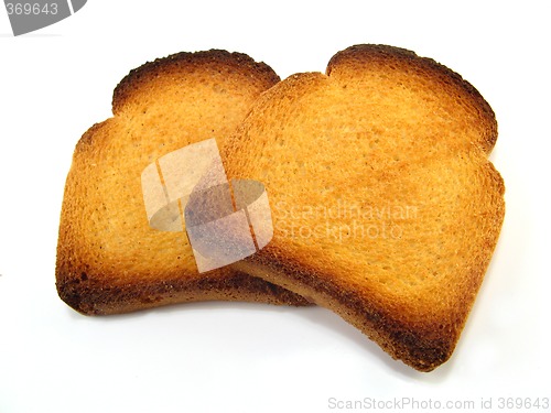 Image of slices of melba toast