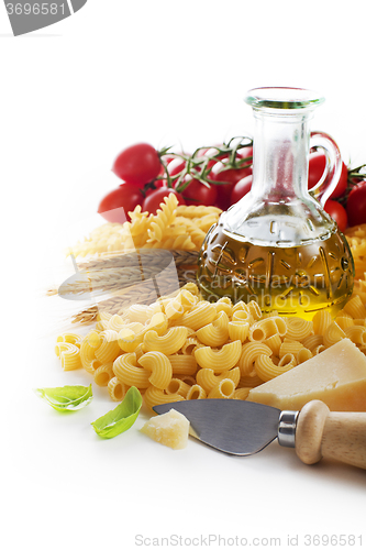 Image of Pasta with ingredients