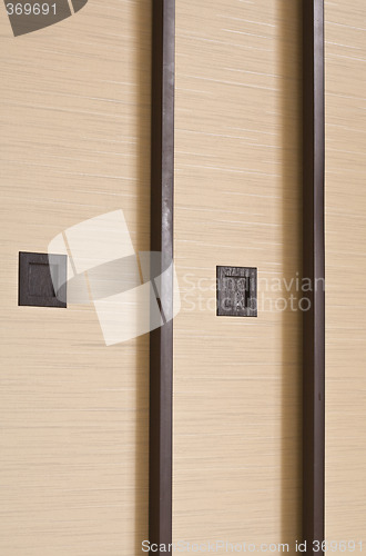 Image of Sliding doors abstract