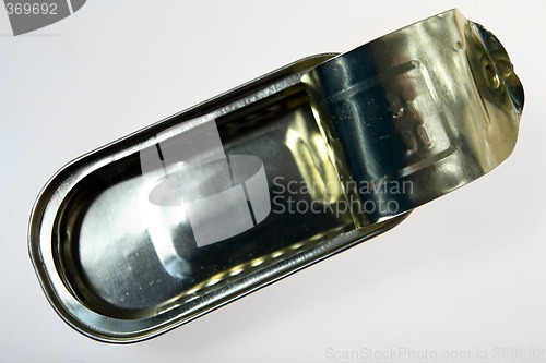 Image of Anchovy tin empty