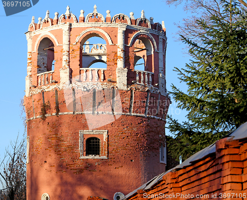 Image of Donskoy monastery in Moscow