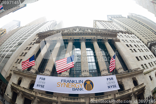 Image of New York Stock Exchange.