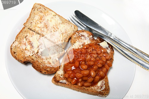 Image of Beans on toast
