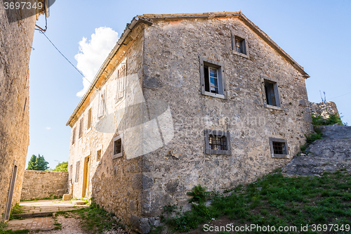 Image of stone buildings in the old town