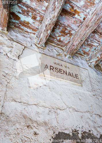 Image of old town in Rovinj Croatia