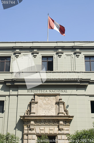 Image of national libray lima peru