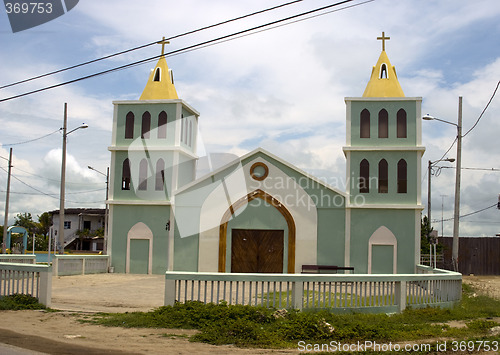 Image of church ecuador ruta del sol pacific coast