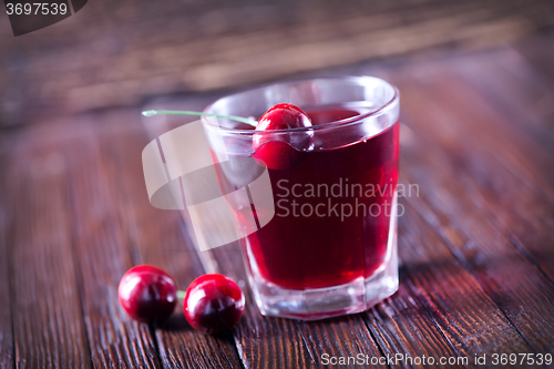 Image of cherry drink
