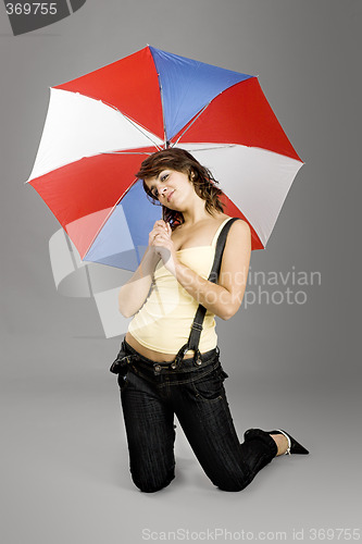 Image of Umbrella woman