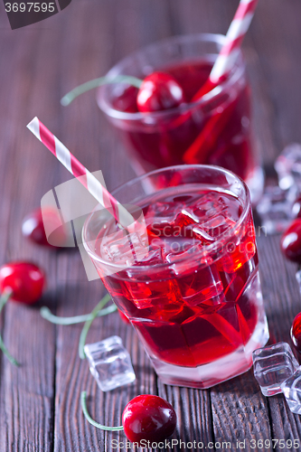 Image of cherry drink