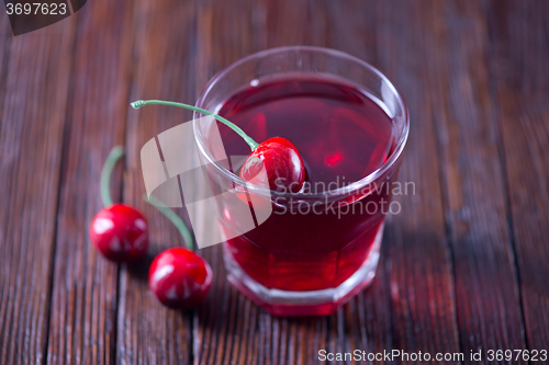 Image of cherry drink