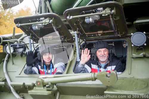 Image of Crew of Bouck M2E surface-to-air missile systems