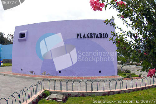 Image of planetarium at mitad del mundo equator ecuador