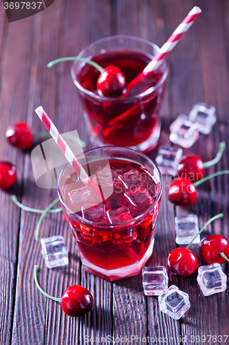 Image of cherry drink