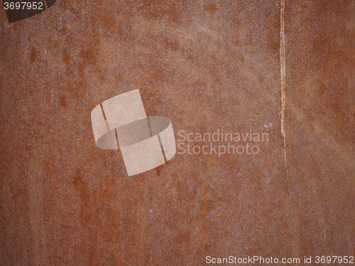 Image of Brown rusted steel background