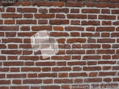 Image of Red brick wall background