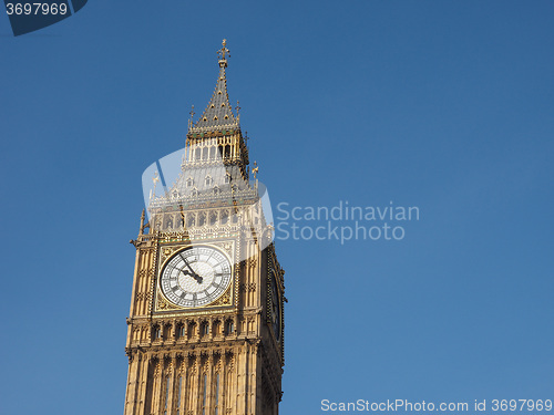 Image of Big Ben in London