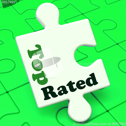 Image of Top Rated Puzzle Shows Best Ranked Special Product