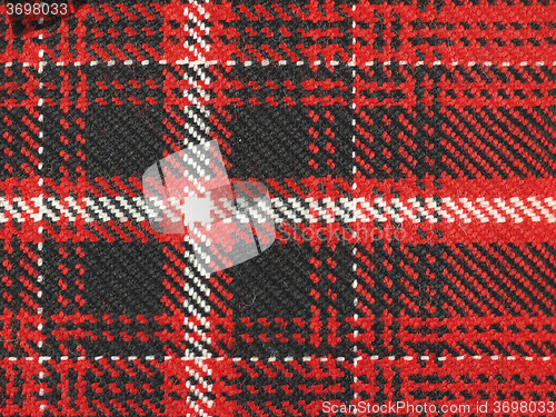 Image of Tartan fabric background